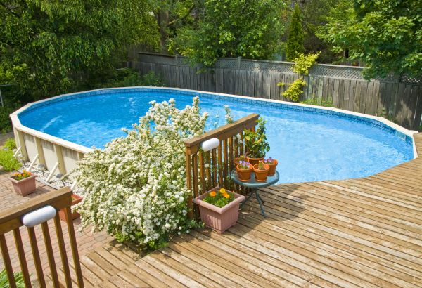 Pool Deck Installation in Lawrence