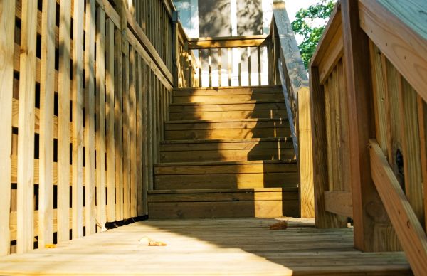 Cost of Deck Steps Replacement in Lawrence