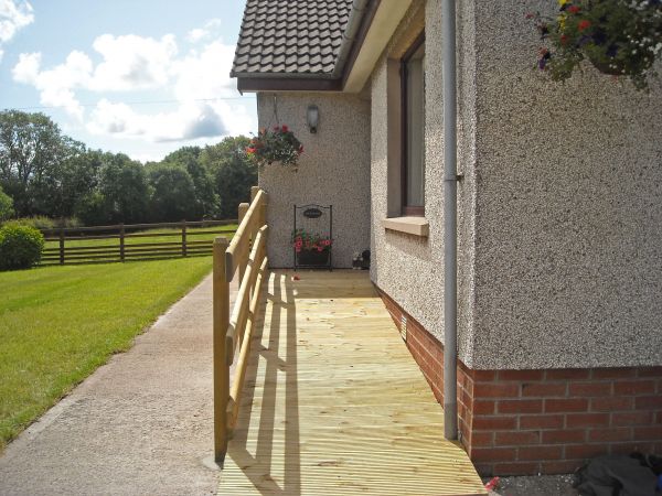 Cost of Hardwood Ramp Installation in Lawrence