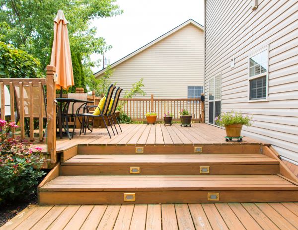 Cost of Wooden Patio Installation in Lawrence
